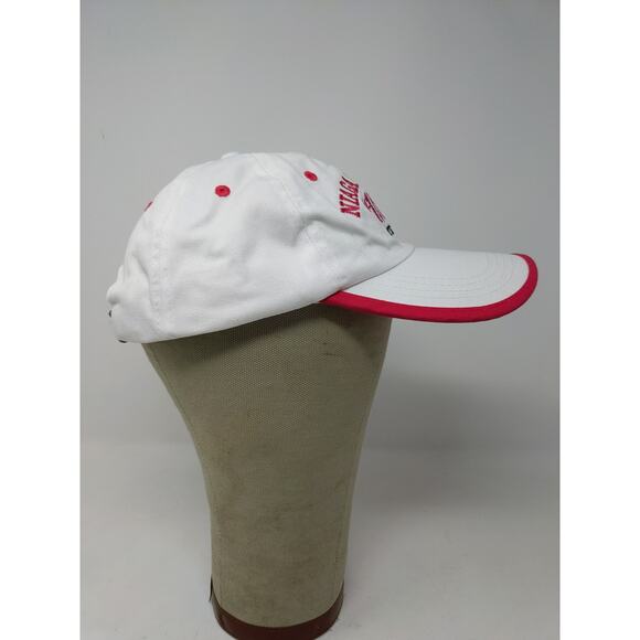 Niagra Falls State Park Slideback Hat White & Pink Embroidered Spell Out - Picture 5 of 10